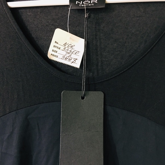 NOR DEMMARK VEGA DRESS SIZE 3 Grey/Blk 33460 NWT - Picture 2 of 7